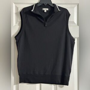 Peter Millar Men’s Cotton Zip‎ Vest - Size Large